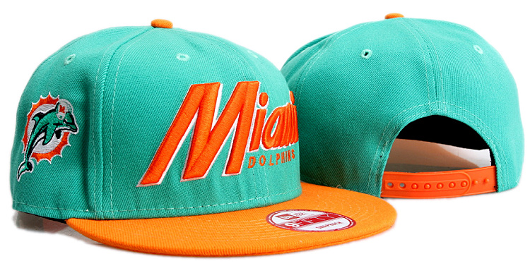 NFL Miami Dolphin Snapback Hat id07